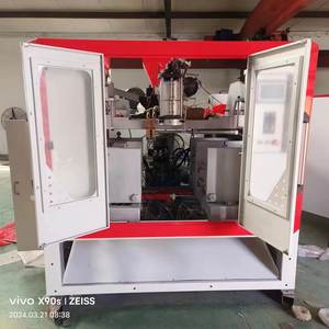 Mesin peniup botol otomatis, Mesin Pengering botol air semi otomatis, stasiun ganda - Product Image 3