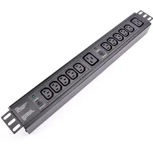 Iec C13 C19 Pdu 220V Tenaga Listrik Distribusi Unit