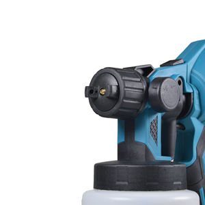 Nueva <span class=keywords><strong>Pistola</strong></span> de Pulverización Eléctrica <span class=keywords><strong>sin</strong></span> Aire, de Alta Potencia para Bricolaje, 1.2L 300psi, Motor Universal, Baterí<span class=keywords><strong>a</strong></span> de Litio, con Cargador - Product Image 4