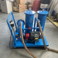 Máquina de filtración de aceite de motor FUOOTECH a precio de fábrica, máquina de purificación de aceite hidráulico de residuos de 1920LPH
