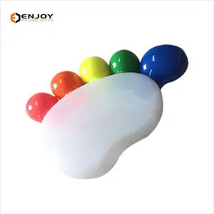 Custom Made Promotional 5 Colors Foot Shape Highlighter Pen