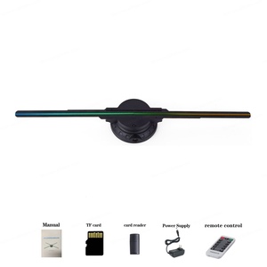 Proyector de Ventilador 3D Missyou de 42CM con Control Remoto WiFi y Control por Aplicación, Resolución 840x480, Pantalla Publicitaria de Pared MS43-D2 3D Holo - Product Image 3