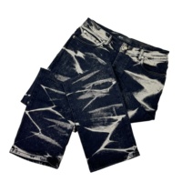Nouveau Jean Homme 2026 Effet Marbre Noir Délavé Style Crayon Denim Punk & Hip Hop Vintage Streetwear Hiver