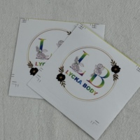 Autocollants en papier imperméables imprimés en couleur avec logo personnalisé, autocollants adhésifs pour emballages de bougies et de parfums, personnalisables
