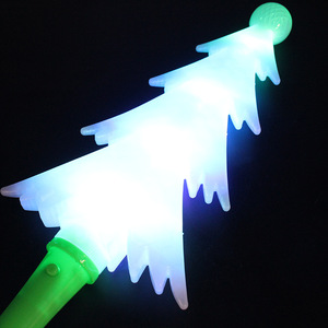 Bâton lumineux en forme de sapin de Noël, vente directe d'usine, pour fêtes de Noël et concerts, jouet lumineux - Product Image 5