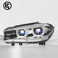 Faro Delantero LED LS Upgrade de 12 V y 6000 K para X5 F15 2014-2018, Nuevos Accesorios de Iluminación DRL Amarillos y Blancos