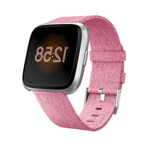 Hommes Femmes Remplacement Coloré En Nylon Bande de Montre Intelligente <span class=keywords><strong>Pour</strong></span> <span class=keywords><strong>Fitbit</strong></span> Versa 3 / Sens <span class=keywords><strong>Bracelet</strong></span> - Product Image 1