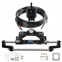 Kit de système de direction hydraulique pour bateau hors-bord de 150 CV, système de direction marine, cylindre, gouvernail