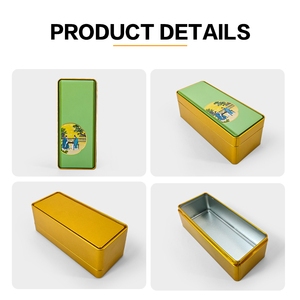 Dongguan Jinyuanbao lata de embalaje de Metal de grado alimenticio para té verde contenedor de embalaje exquisito para té/café/especias personalizable - Product Image 5