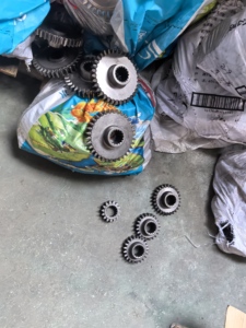 Engrenage interne en acier inoxydable pour boîte de vitesses de machines <span class=keywords><strong>agricoles</strong></span>, pièces de transmission pour tracteurs et moissonneuses-batteuses à chenilles - Product Image 1