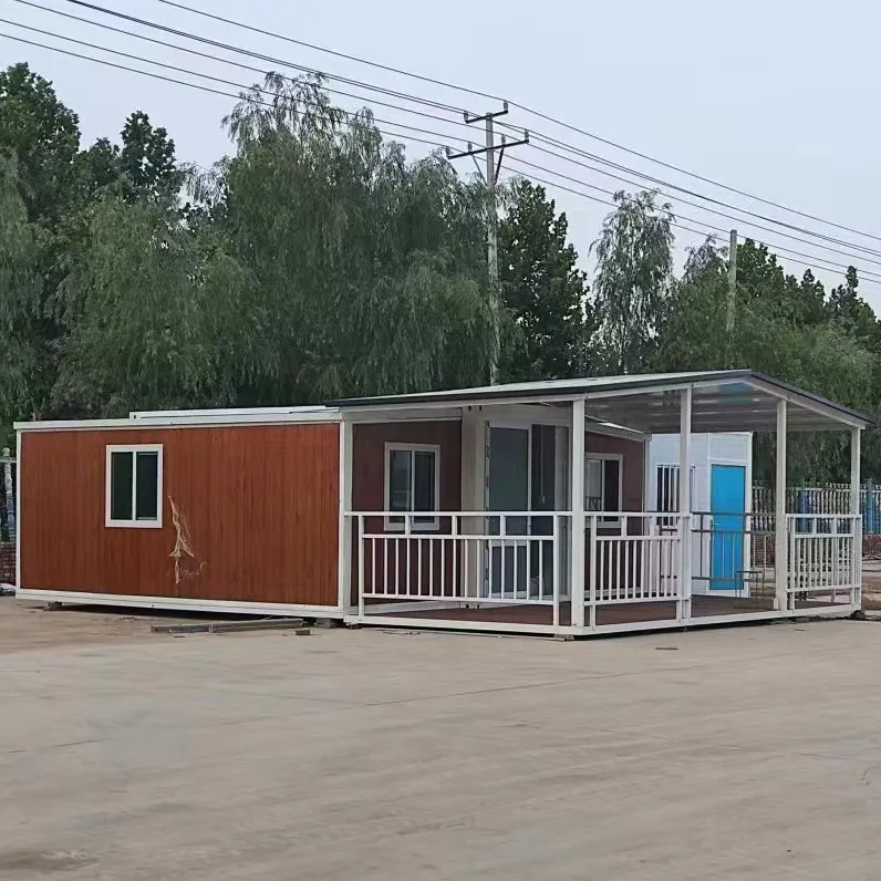 Çin prefabrik ayrılabilir 20ft konteyner ev 40ft modüler ev yaşam konteyneri evler mobil evler