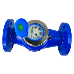 Compteur d'eau numérique multi-jets Woltmann JUNRUI DN50mm en fonte R80 R100 IP68 avec sortie impulsionnelle – Compteur de débit d'eau pratique - Product Image 3