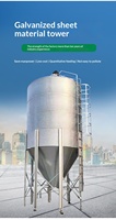 Silo de stockage de céréales moderne et automatique de 2 tonnes à 20 000 tonnes à bas prix pour le maïs et le soja