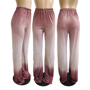 <span class=keywords><strong>Pantaloni</strong></span> Casual Glitterati per Donne, <span class=keywords><strong>Pantaloni</strong></span> Svasati Ombré Lunghi, <span class=keywords><strong>Pantaloni</strong></span> Larghi Luccicanti per Ragazze e Adulte - Product Image 3
