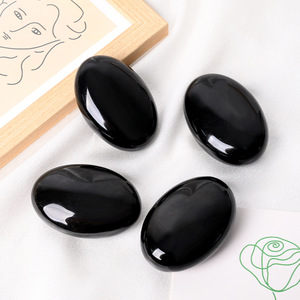 Pierre de palmier en obsidienne noire - Product Image 5