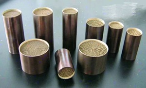 Trasportatore catalizzatore in metallo a nido d'ape CPSI a 100 300 ad alte prestazioni per sistemi di scarico per motocicli convertitori catalitici - Product Image 4