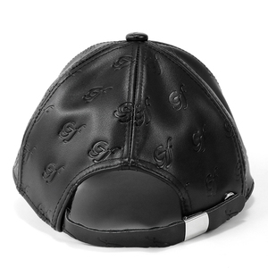 Gorras de béisbol de cuero personalizadas, gorras de béisbol con logotipo impreso al aire libre con estilo, sombreros de diseñador de lujo para hombres y mujeres/ - Product Image 4