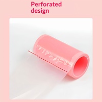 Rouleau de film protecteur jetable pour toilettes et baignoires, adhésif acrylique PE, écologique, haute résistance, OEM