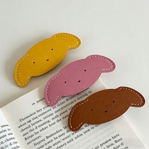 Cheap Pu Cute Corner <b>Bookmarks</b> Book Accessories Reading Lovers Dog Leather Page Marker for <b>Gifts</b> - Product Image 6