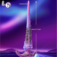 Tentacule Anal Butt Plug Adulte Anal Sexe Produit Taille En Option avec Forte Ventouse Base Butt Dilatateur Butt Plug
