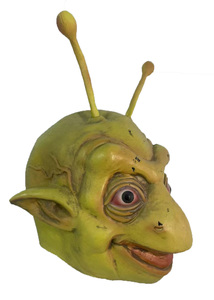 Latex <strong>Scary</strong> Monster Halloween Party <strong>Mask</strong> With Full Face Coverage One Size Fits All 4 <strong>Color</strong> Printed For Spooky Celebrations - Product Image 3