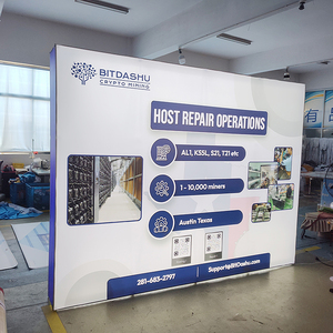 3x3 10x10ft nhôm quảng cáo <span class=keywords><strong>LED</strong></span> ánh sáng Pop Banner Backdrop đứng Bảng điều chỉnh hộp hình chữ nhật hình triển lãm gian hàng hiển thị cho - Product Image 2