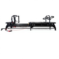 Machine de Pilates Reformer Portable Professionnelle pour Studio avec Système de Rails Lisses en Aluminium et Fonctionnalités Ajustables