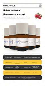 たばこ用工業用天然有機ザクロフレーバー冷プレス芳香族フルーツエッセンス - Product Image 3