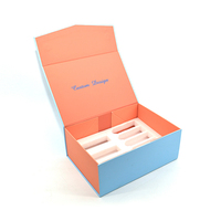 Cajas de Regalo de Papel para Damas de Honor con Especificaciones Personalizadas y Precio Competitivo, Cajas de Embalaje de Lujo para Sets de Regalo Cosméticos con Espuma
