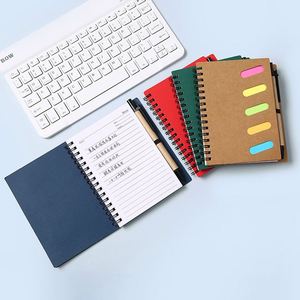 Promotional Kraft Paper A6 Multipurpose Notebooks <b>Sticky</b> <b>Notes</b> Memo Pad Custom Logo Cover for Personal - Product Image 2