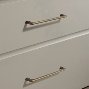 Maniglie Personalizzate in Lega di Zinco per Mobili, <span class=keywords><strong>Cucina</strong></span>, Cassetti e Armadi, Design Moderno in Oro Opaco e Nero - Product Image 2
