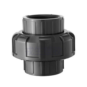 Conector Directo de PVC Negro Chengsheng, Accesorio de Rosca Interna de UPVC, 4-32 mm, Grado Industrial, para Tuberías de Agua - Product Image 1