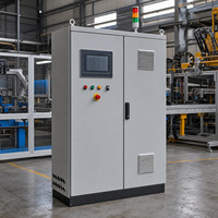 Armoire de commande PLC avec HMI, IO à distance et interverrouillage de sécurité pour système d'automatisation d'équipement OEM, personnalisable 24VDC 380V