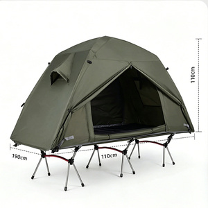 Tente de camping surélevée portable, imperméable, pour la randonnée, la pêche, la chasse, <span class=keywords><strong>lit</strong></span> de camping pliable surélevé - Product Image 6
