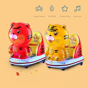 Diversión Comercial MP5 Pantalla <span class=keywords><strong>Fortune</strong></span> Tiger Animal Kiddie Ride Rocking Machine Monedas para niños - Product Image 6