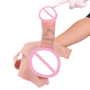 Consolador realista hueco portátil de silicona, pantalones, pene Anal, Sexo Anal, juguete para adultos para <span class=keywords><strong>mujeres</strong></span>, juguetes homosexuales, consoladores realistas para pene - Product Image 4