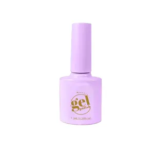 Nail salon especial atacado roxo escuro duradoura completa phototheraphy unha cola unha polonês uv gel set