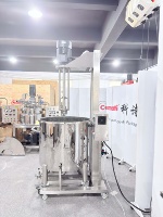 Homogénéisateur pneumatique industriel pour crème cosmétique, mélangeur à cisaillement élevé, équipement de mélange en acier inoxydable