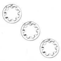 Rondelles d'écrou étoilées à dents internes en acier inoxydable OEM - M3-M30, joints dentelés antichoc pour une fixation sécurisée