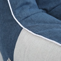 Multicolor sitzsack abdeckung freizeit sitzsack boden stuhl sofa