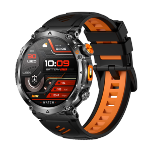 Reloj Inteligente Deportivo GPS para Exteriores en Oferta, con Linterna, Brújula, Pantalla Táctil de 1.7 Pulgadas, Resistente al Agua 3ATM, Correa de Acero - Product Image 1