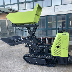 Mini-transporteur agricole sur chenilles, benne hydraulique pour remorque - Product Image 1