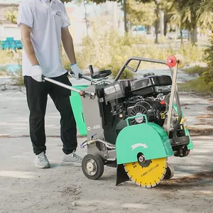 400Mm Handheld Asfalt Beton Wegsnijder Kleine Benzine Snijmachine