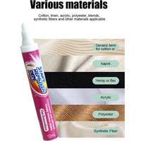 Stylo détachant instantané pour vêtements stylo bâton de décontamination des taches de café sanguin