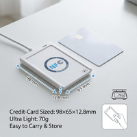 Lecteur-graveur NFC USB ACR122U 13,56 MHz, dispositif RFID programmable pour paiement numérique et sécurité