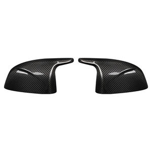 Fibre de carbone sèche pour BMW X3, coque de rétroviseur de style corne de vache, modification de la coque de rétroviseur, protection extérieure en fibre de carbone - Product Image 4