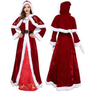 Groothandelsprijs Santa Claus Performance Cosplay Kostuums Voor Nieuwjaarsfeest Kerstkleding <span class=keywords><strong>Tv</strong></span> & Film Geïnspireerde Nieuwe Stijl - Product Image 1