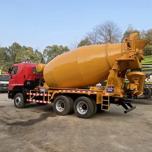 Toptan fiyat hino 8 10 12 metreküp 6x4 çimento beton mikseri kamyon Kenya