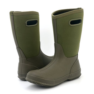 Bottes de pluie Wellington YL330 en néoprène vert imperméable pour femmes, idéales pour la <span class=keywords><strong>chasse</strong></span> en extérieur – Vente en gros - Product Image 4