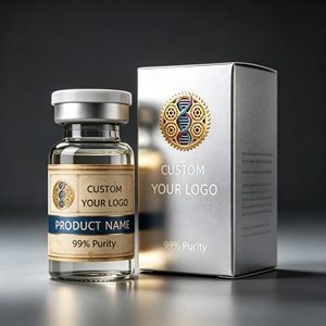 Custom Size Boxes &amp; Stickers for 2ml 3ml 10ml Small Vials, Peptide <strong>and</strong> Cosmetic Essential Oil Packaging - Product Image 6